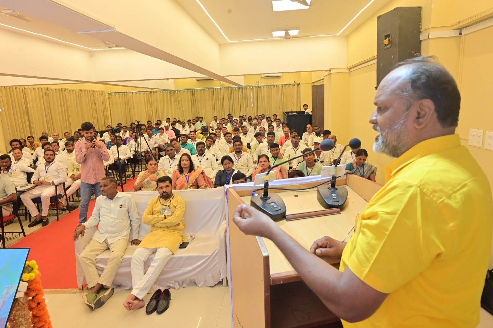 पुण्यात राष्ट्रीय समाज पक्षाचे दोन दिवसीय सोशल मीडिया प्रबोधन शिबिर संपन्न; महादेव जानकर, राजू शेट्टींसह मान्यवरांची उपस्थिती