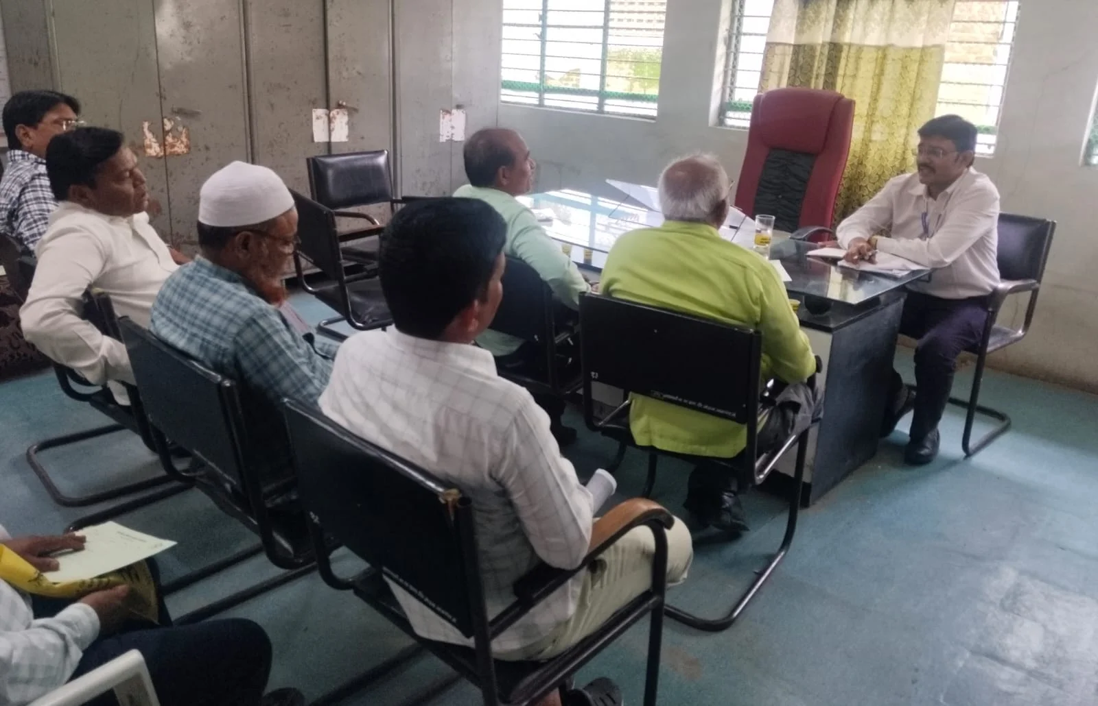 पी एम पोषण बाबत मनपा केंद्र प्रमुख यांची आढावा सभा संपन्न