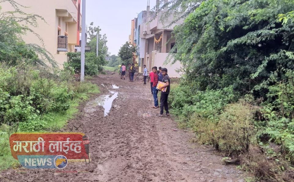 शाळेत जाणारा रस्ता दुरुस्त करा, विद्यार्थीनीची मागणी