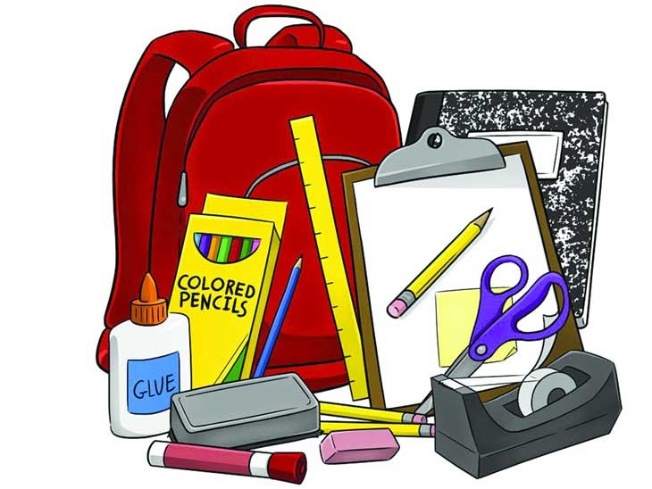 व्हि झेड पाटील हायस्कूल येथे शालेय साहित्य वाटप