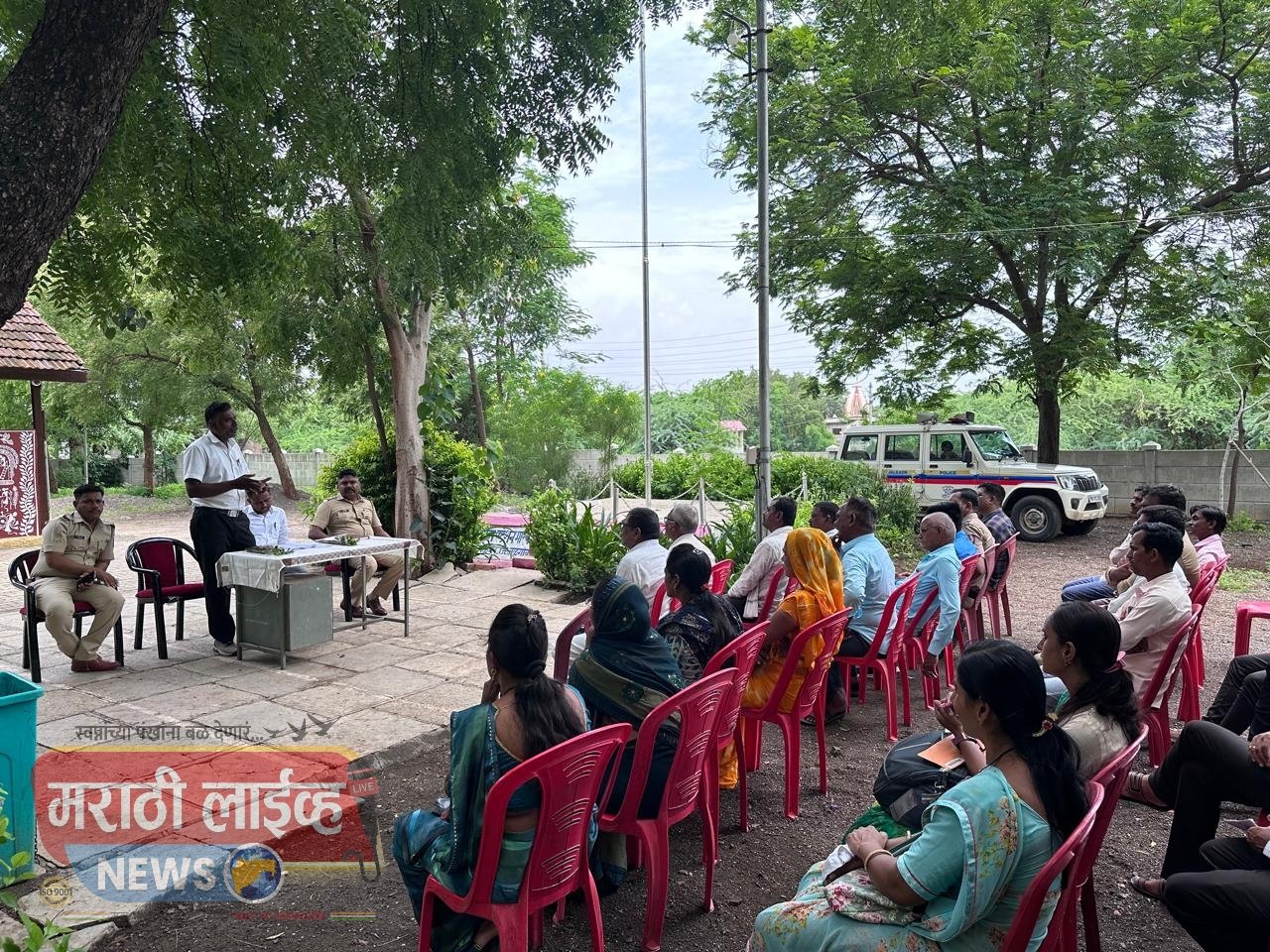 मारवड पोलीस स्टेशन मध्ये कायद्याविषयी भरली शाळा..