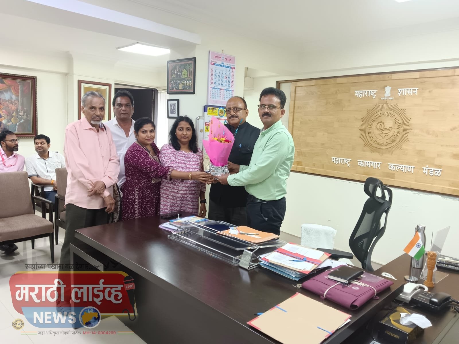 लोकस्वातंत्र्य पत्रकार महासंघाची मुंबईत सभा संपन्न सभासदवाढ आणि सशक्त संघटन साधण्याचे आवाहन राज्याचे कल्याण आयुक्त रविराज इळवे यांची सदिच्छा भेट!