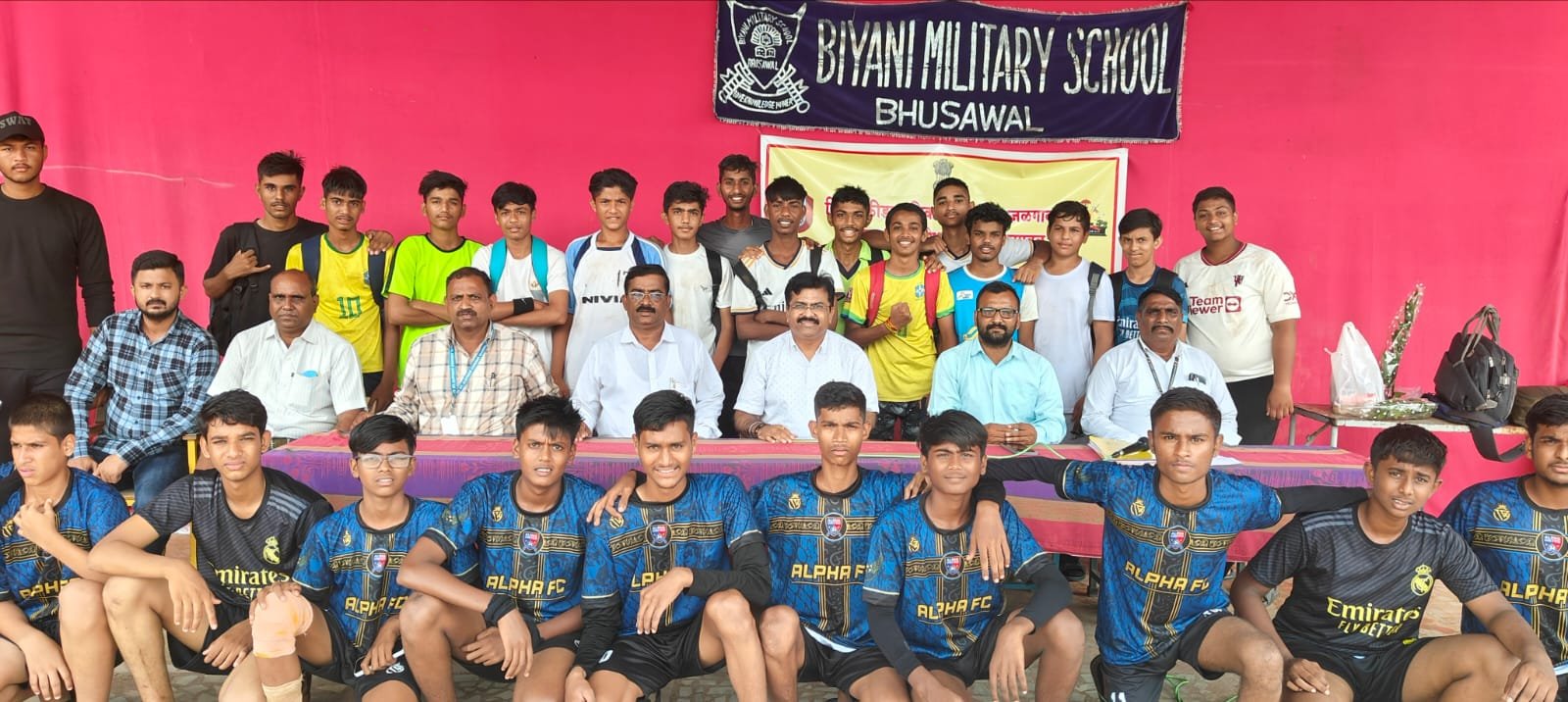 भुसावळ तालुका शालेय मुलांच्या 14 व 19वर्षा आतील फुटबॉल स्पर्धा संपन्न.