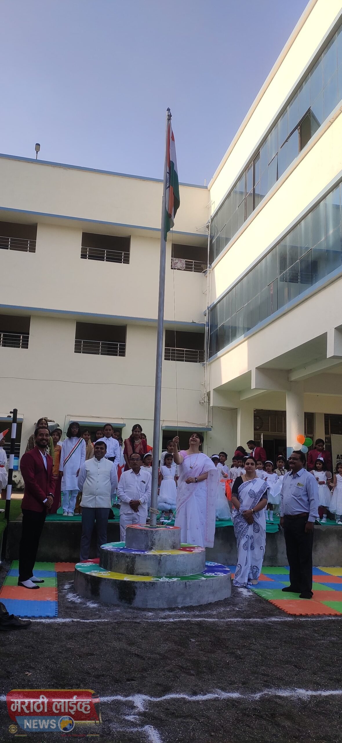 अँड ललिता पाटील इंटरनॅशनल स्कूल येथे भारतीय स्वातंत्र्य दिन मोठ्या उत्साहात साजरा !