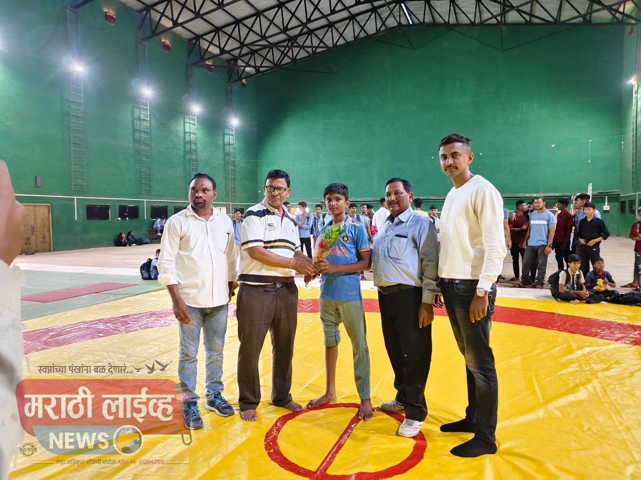 प्रताप हायस्कूल चा,रुद्र चव्हाण कुस्ती स्पर्धेत तालुक्यात प्रथम