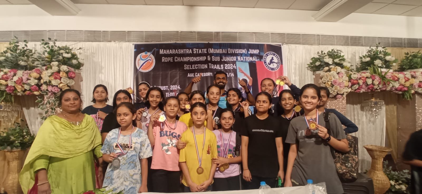 महाराष्ट्र राज्य मुंबई विभागातून सब ज्युनियर राष्ट्रीय जम्परोप अजिंक्यपद निवड चाचणी स्पर्धेत गुरुनानक इंग्लिश स्कूलची भरारी.