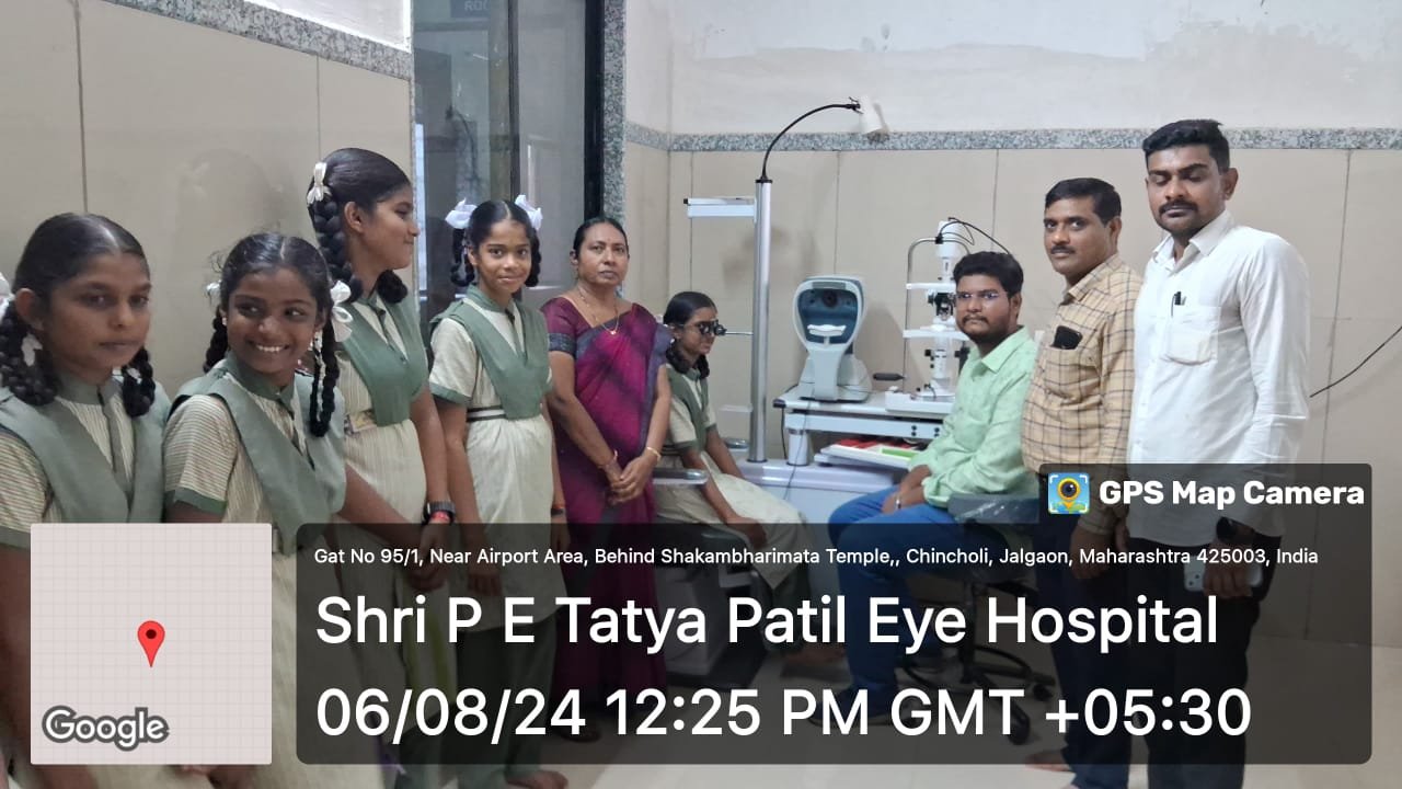 सार्वजनिक विद्यालयातील विद्यार्थ्यांची आरोग्य तपासणी व नेत्र तपासणी संपन्न