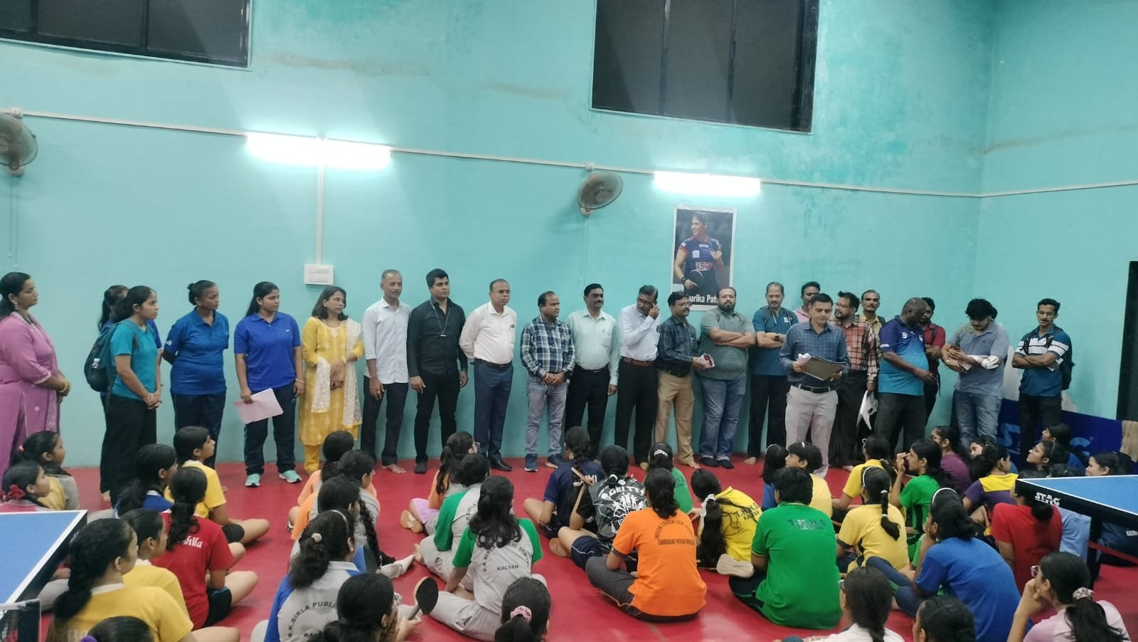 डोंबिवली येथे शालेय टेबल टेनिस स्पर्धा संपन्न.