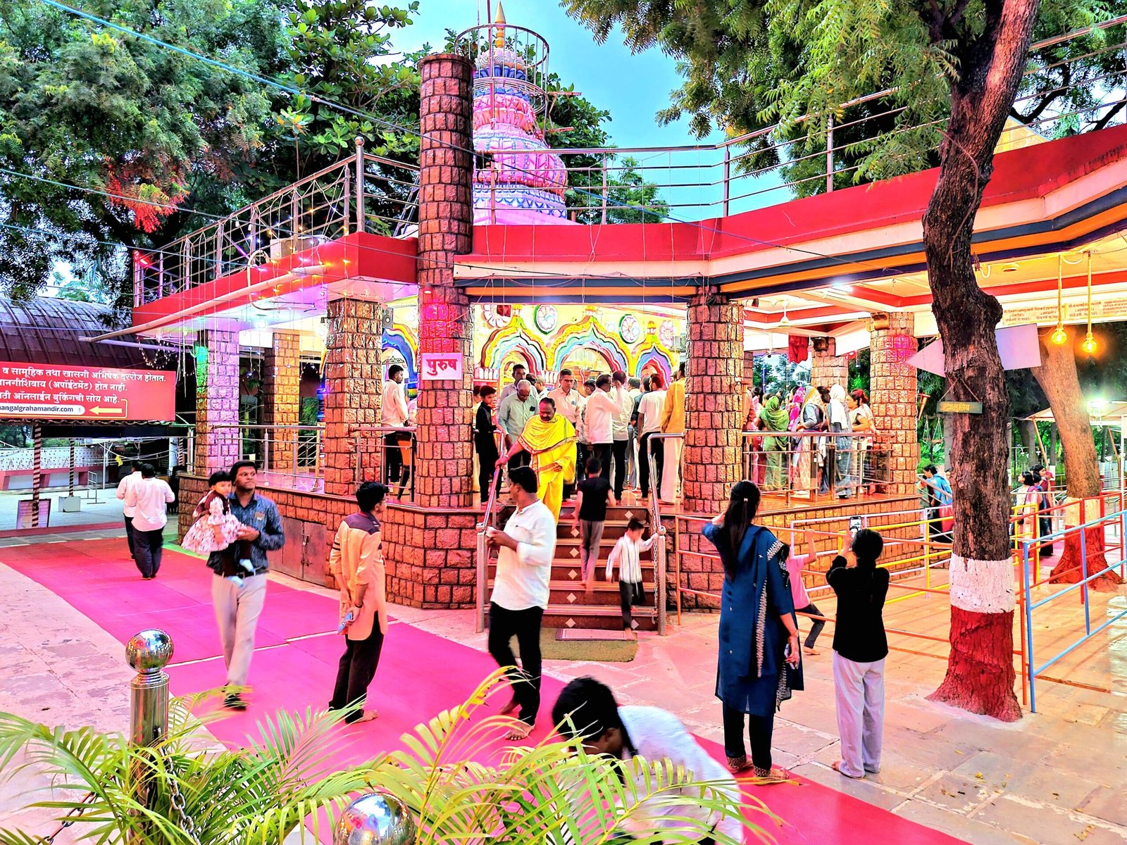 श्री मंगळग्रह मंदिरात आज जन्मोत्सव सोहळा