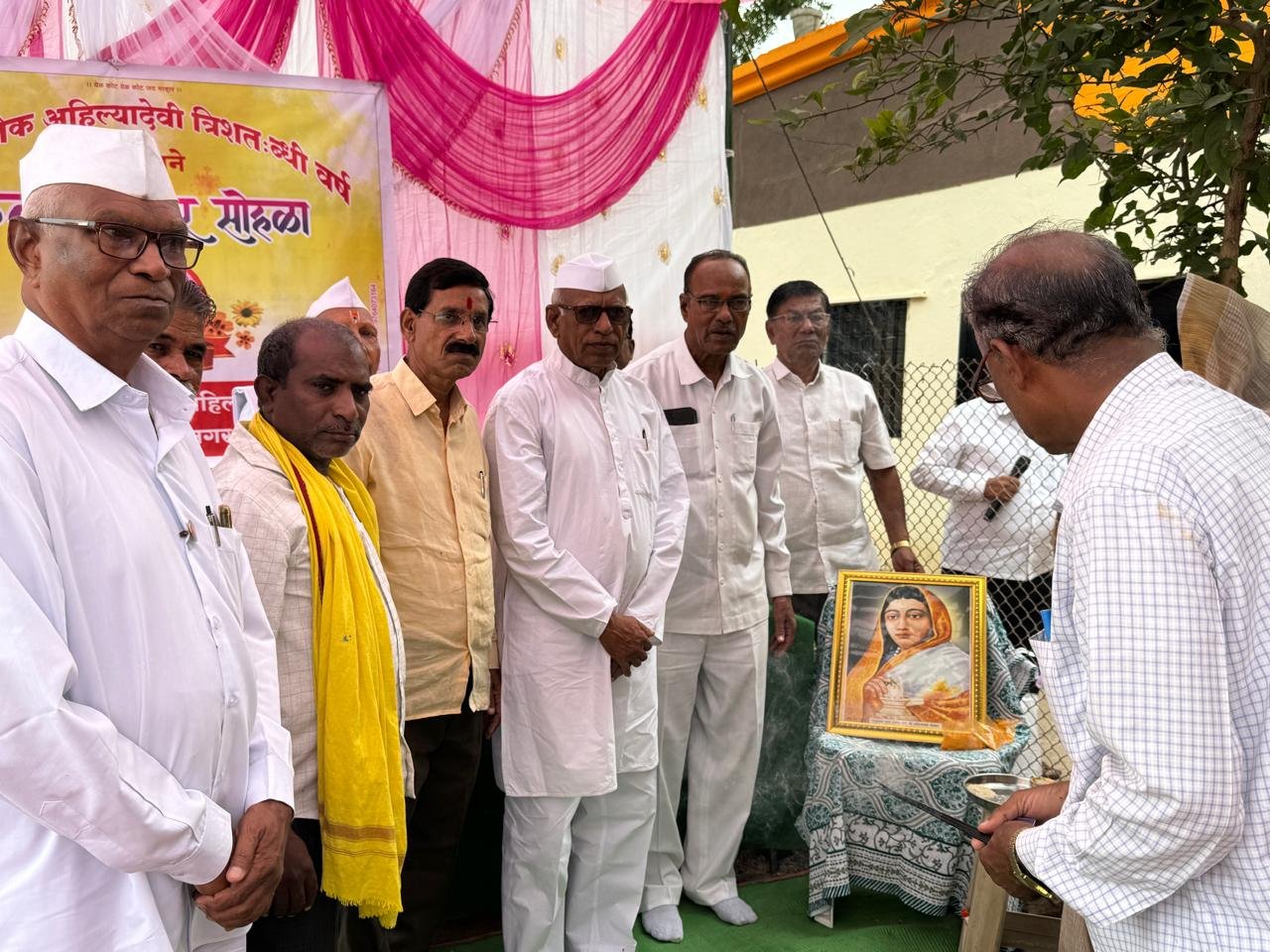 मौर्यक्रान्ती संघ व सकल धनगर जमात तालुका चोपडा यांचे माध्यमातून अहिल्यादेवी यांच्या त्रिशतःब्दी जयंती वर्षा निमित्त,अहिल्यादेवी कन्या सन्मान सोहळा