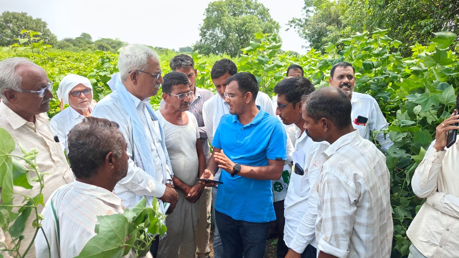किसान काँग्रेसच्या सतर्कतेमुळे नुकसान झालेल्या शेतकऱ्यांचे तात्काळ पंचनामे