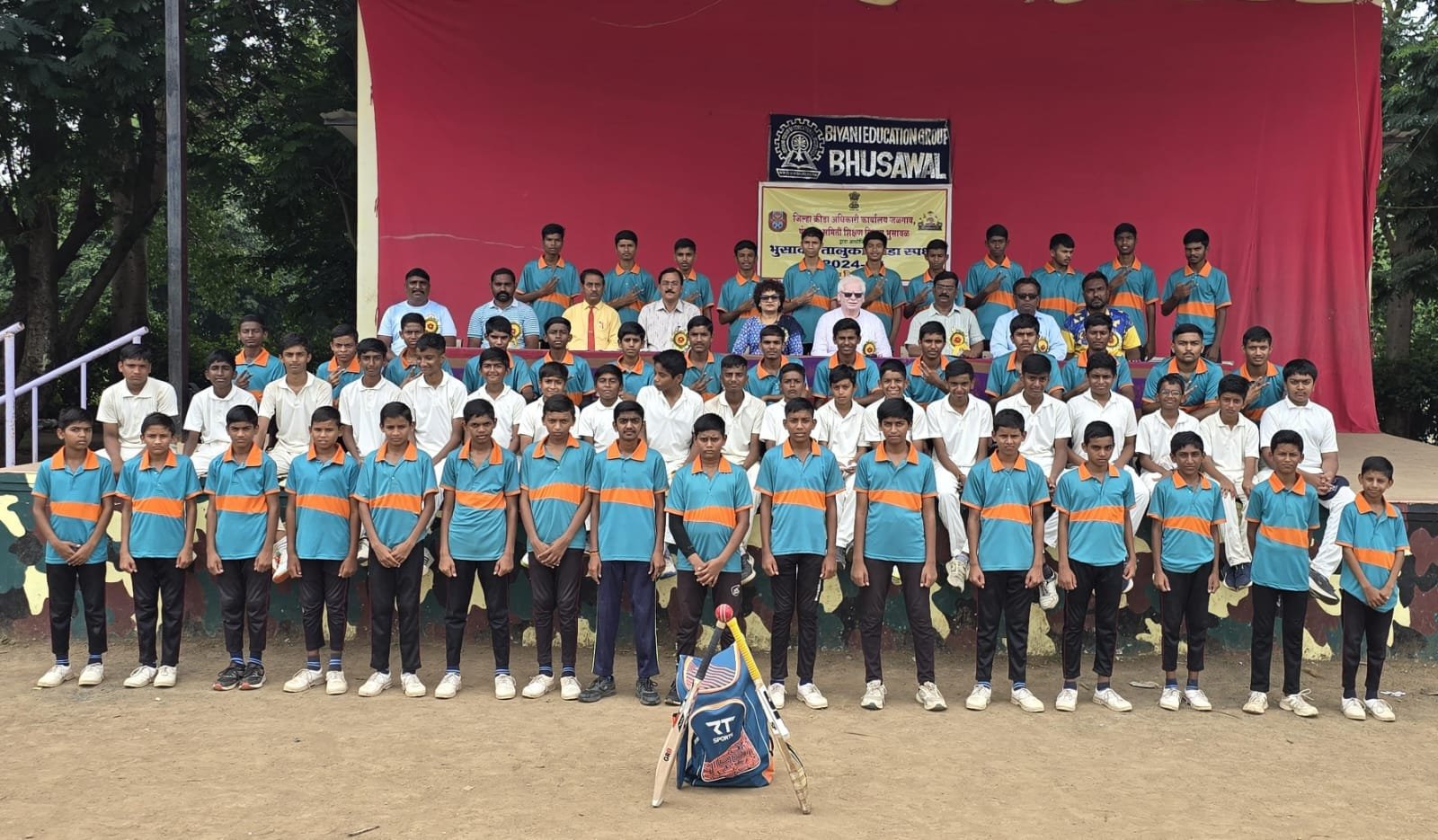 भुसावळ तालुका शालेय क्रिकेट स्पर्धेत बियाणी मिलिटरी स्कूल चे वर्चस्व.