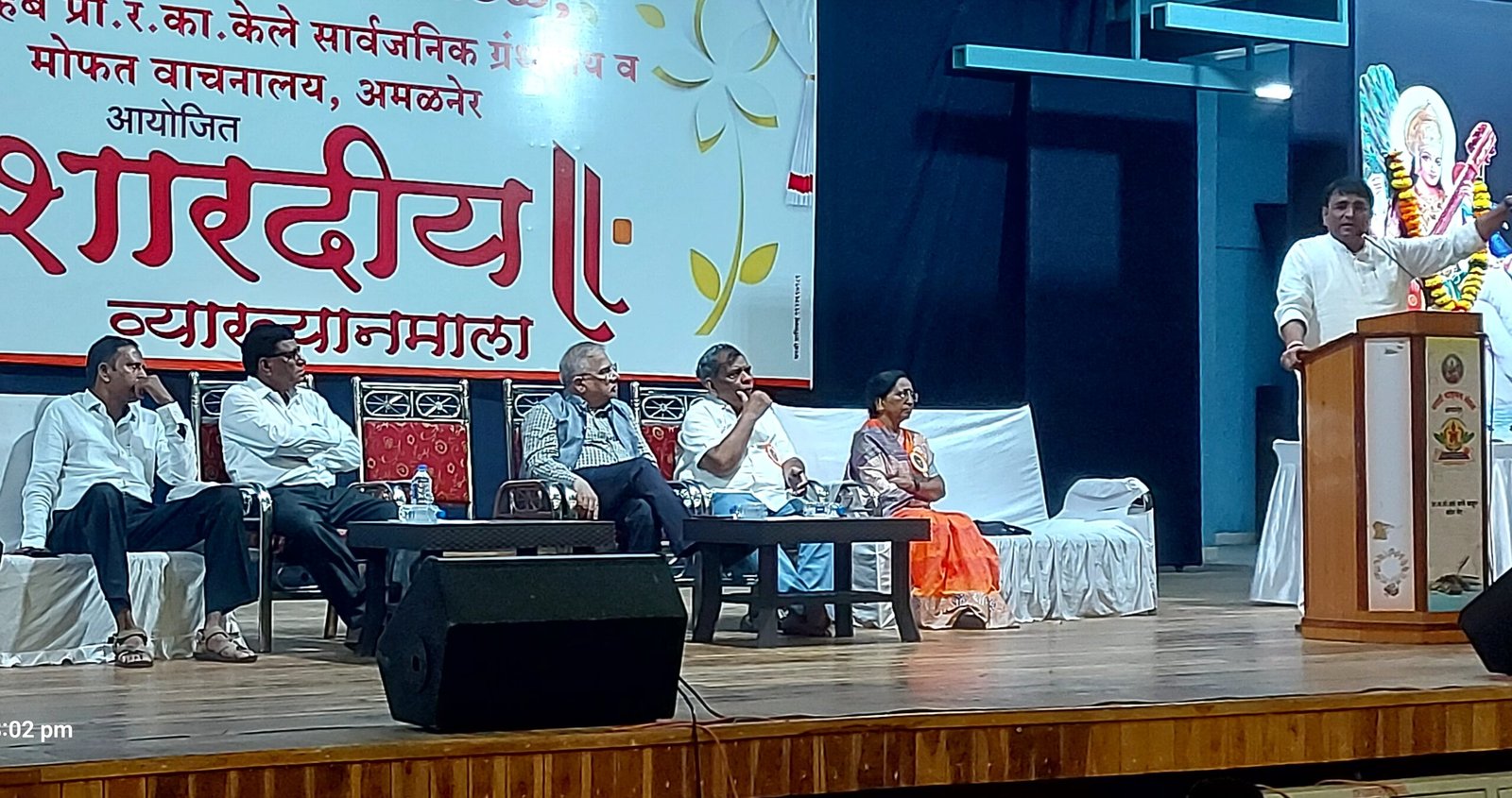 डॉ. बाबासाहेब आंबेडकर: प्रज्ञा, शिल, करुणेचा महासागर..!  शारदीय व्याख्यानमालेत एडवोकेट आशिष जाधव यांचे प्रतिपादन