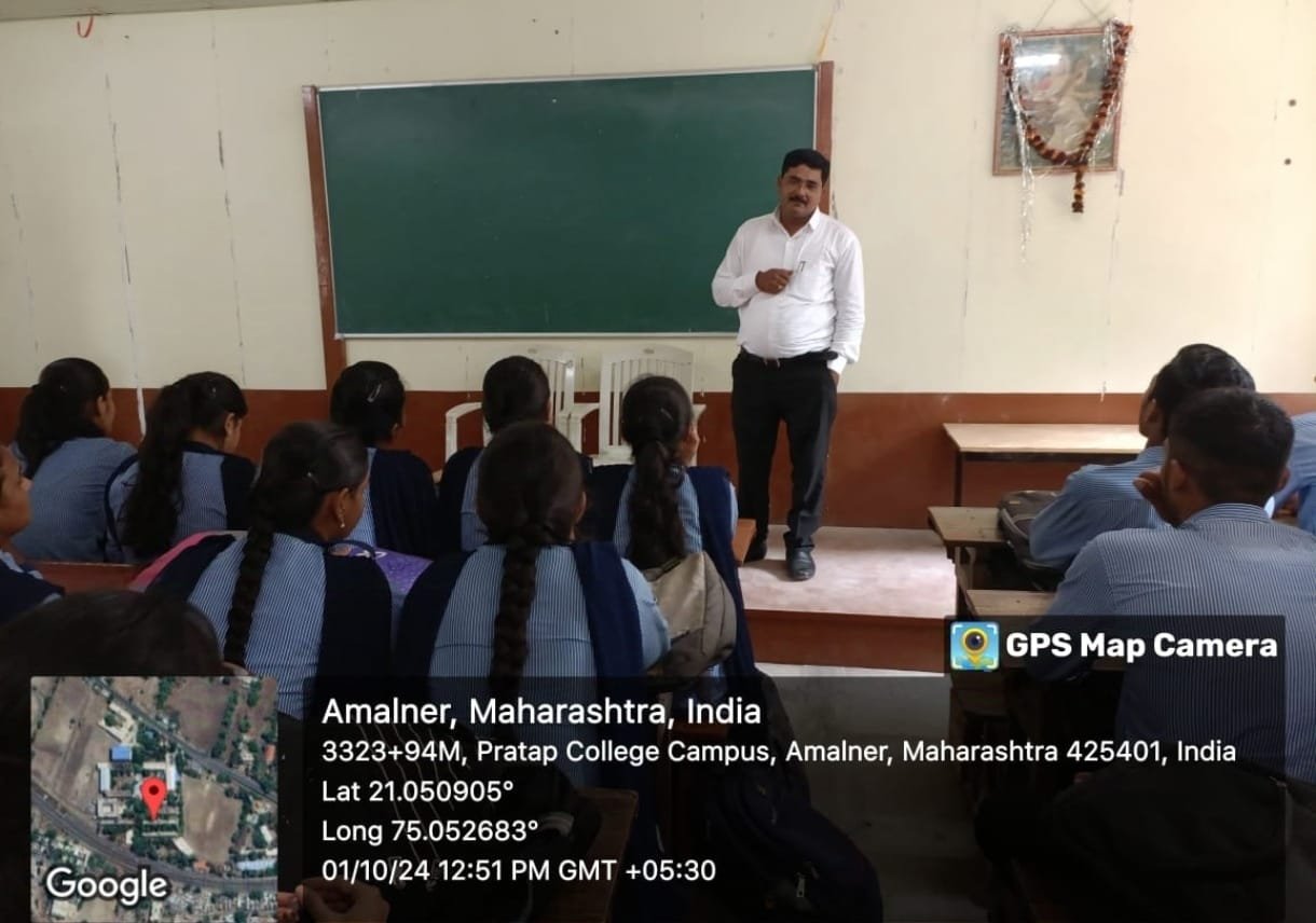 महात्मा गांधी म्हणजे युगपुरूष – प्रा.विजय साळुंखे यांचे प्रतिपादन