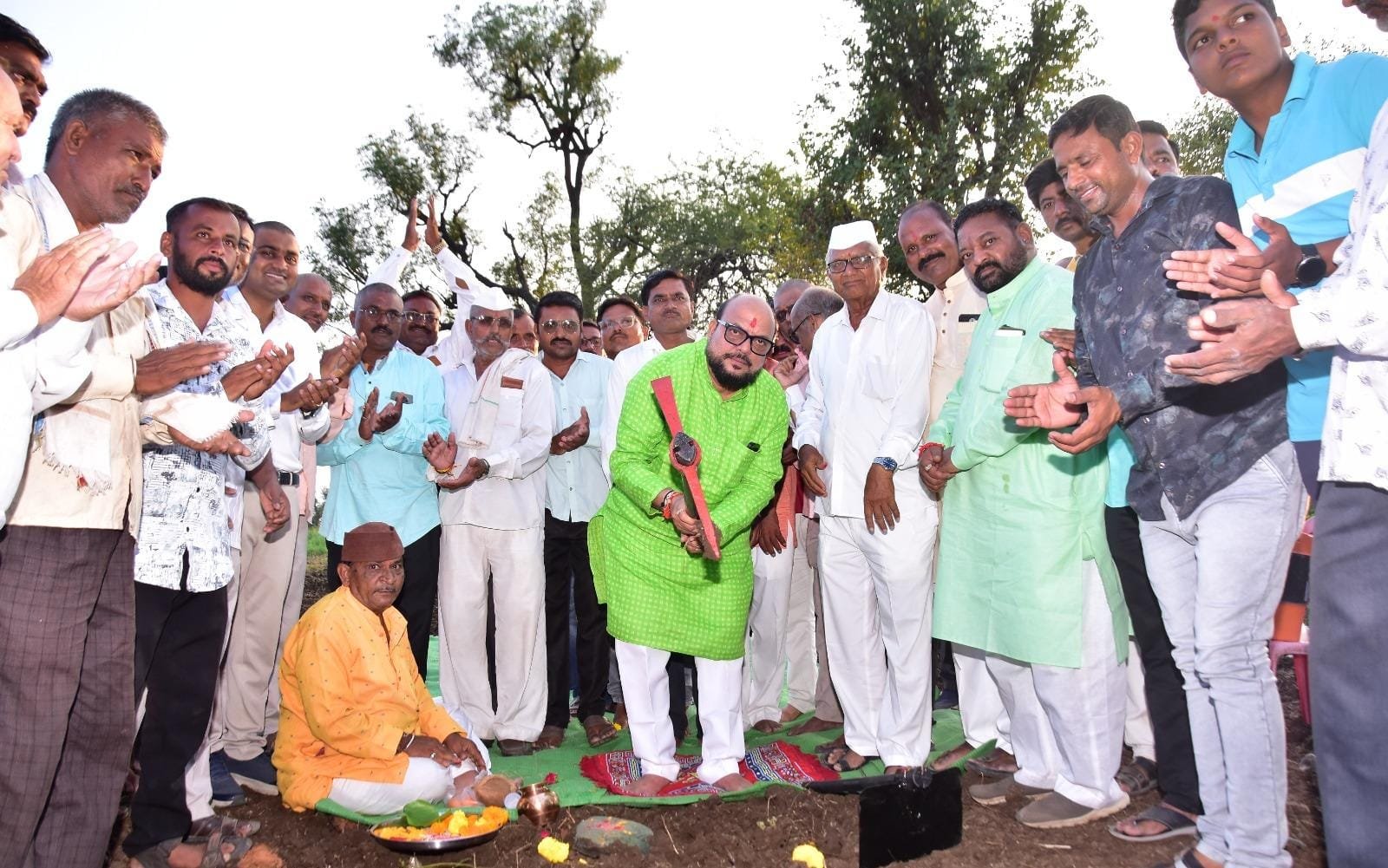 पालकमंत्र्यांच्या हस्ते कुणबी पाटील समाज सामाजिक सभागृहाचे भूमिपूजन संपन्न !