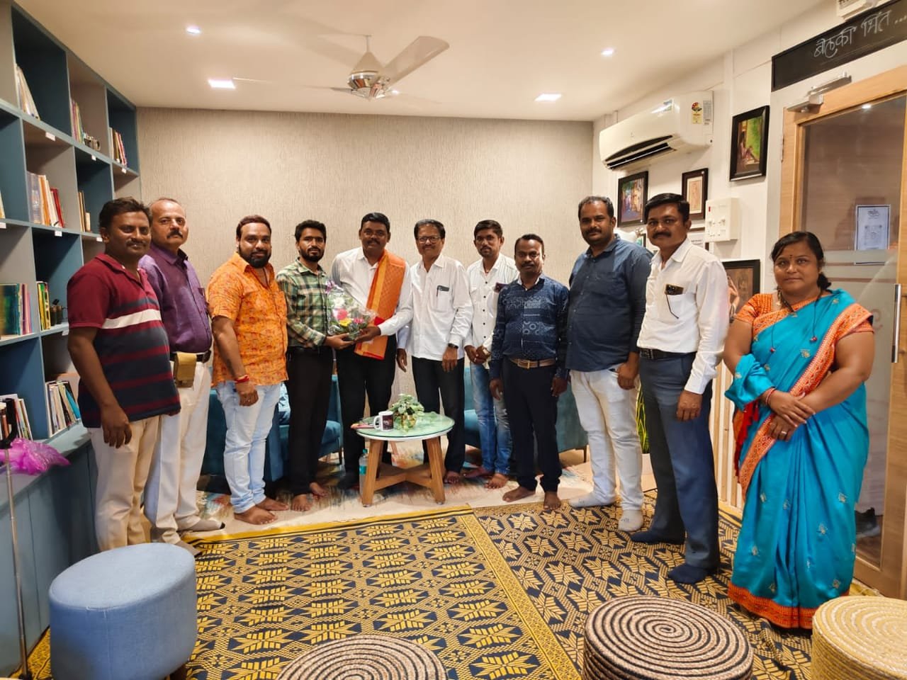 डिजिटल मीडिया संपादक पत्रकार संघटनेचे पश्चिम महाराष्ट्र अध्यक्ष विकास भोसले यांची बार्शी कार्यालयास सदिच्छा भेट!