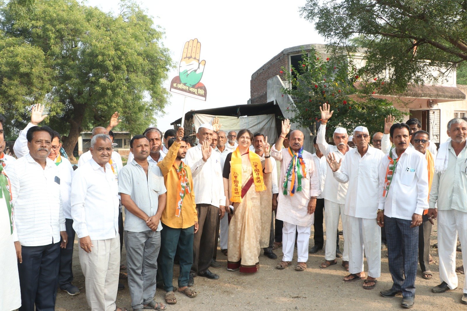 मारवड व परिसर हा काँग्रेसचा बालेकिल्ला:- डॉ. अनिल शिंदे, काँग्रेसच्या पंज्यालाच ग्रामस्थांची पसंती:- मा.जि.प.सदस्य शांताराम पाटील