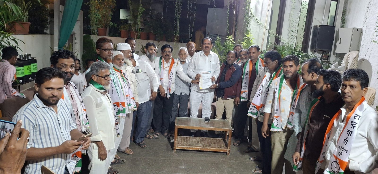 अमळनेर मुस्लिम खाटीक समाजाचा अनिल पाटील यांना पाठिंबा