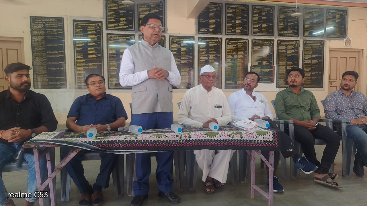 अ .भा.माळी .महासंघाचे राष्ट्रीय अध्यक्ष विलासराव पाटील यांचा नंदुरबार जिल्हा दौरा संपन्न