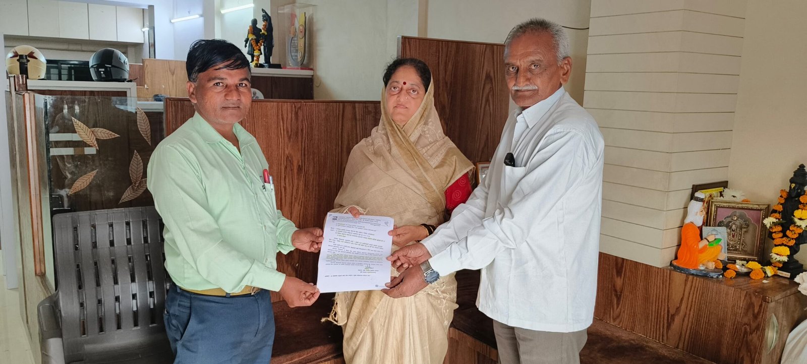 मनरेगा अंतर्गत कुशल कामांसाठी 3 मीटरची अट शिथिलतेसाठी खासदारांना साकडे  जळगांव लोकसभेचे खासदार स्मिताताई वाघ यांच्याकडे मागणी