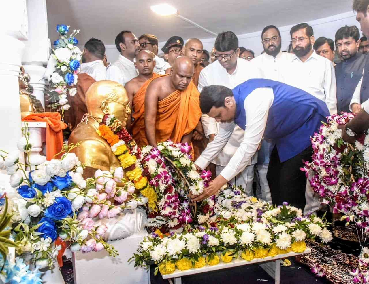 देशाच्या प्रगतीचे श्रेय डॉ. बाबासाहेब आंबेडकर यांनी दिलेल्या संविधानाला  – मुख्यमंत्री देवेंद्र फडणवीस