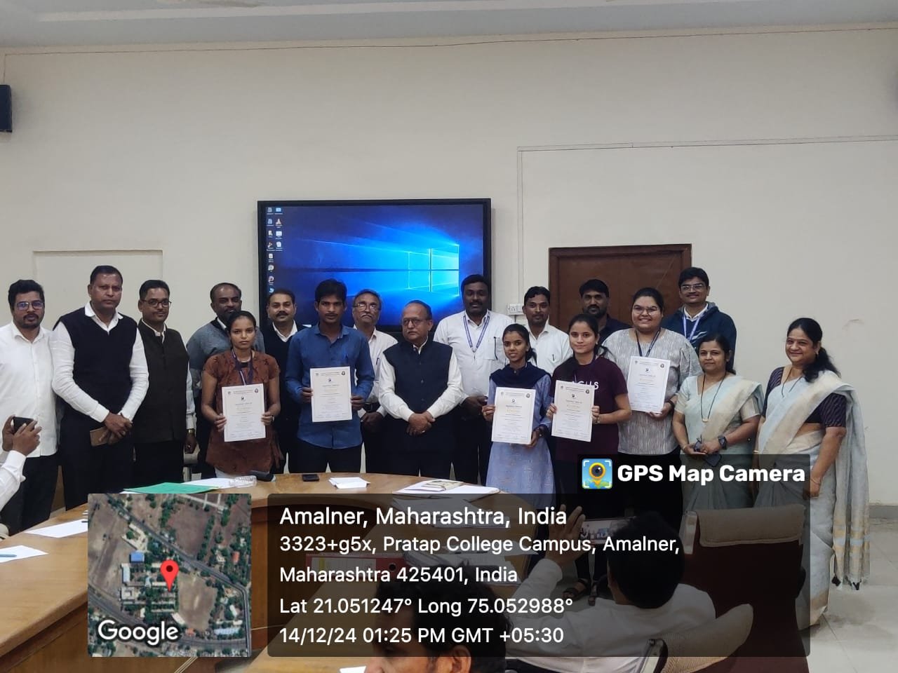 प्रताप’ च्या आठ विद्यार्थ्यांचे आविष्कार स्पर्धेत यश