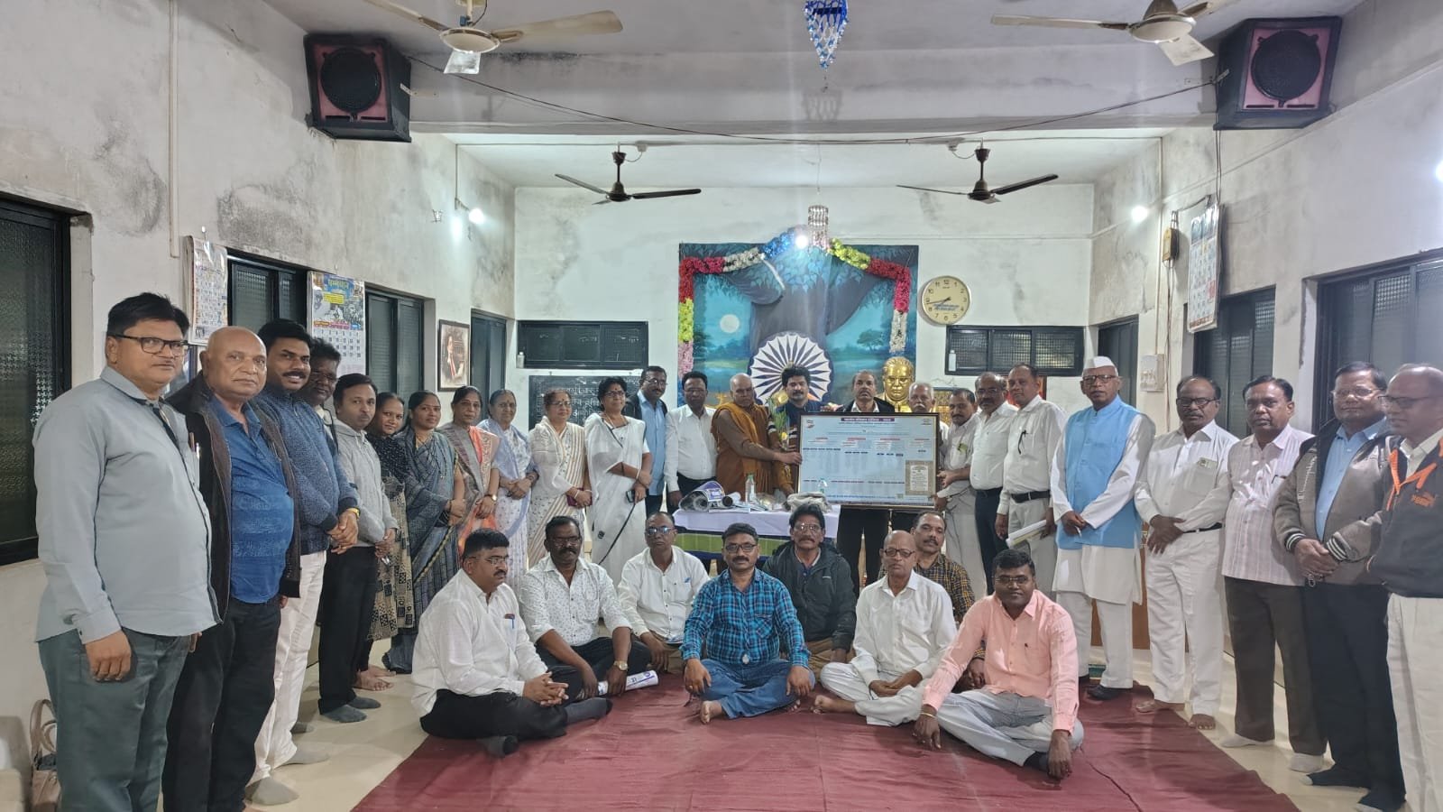 भारतीय संविधान समताधिष्टीत समाज व्यवस्थेचा जाहिरनामा- संयोजक मा. भरतजी शिरसाठ ,  राज्यस्तरीय संविधान सन्मान परिषदेची सहविचार सभा अमळनेरात संपन्न !!!