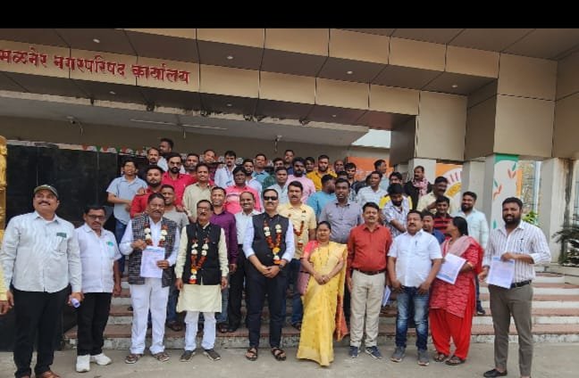 राज्यस्तरीय संघटनेच्या नाशिक विभागीय अध्यक्षपदी सोमचंद संदानशिव तर उपाध्यक्षपदी चोपड्या च्या श्रीमती दिपाली साळुंके यांची निवड