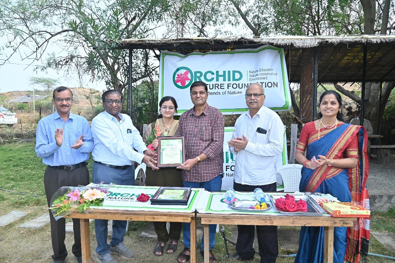ऑर्किड नेचर फाउंडेशन जळगाव निसर्ग सहलीसह पर्यावरण मित्र पुरस्कार सोहळा उत्साहात संपन्न*