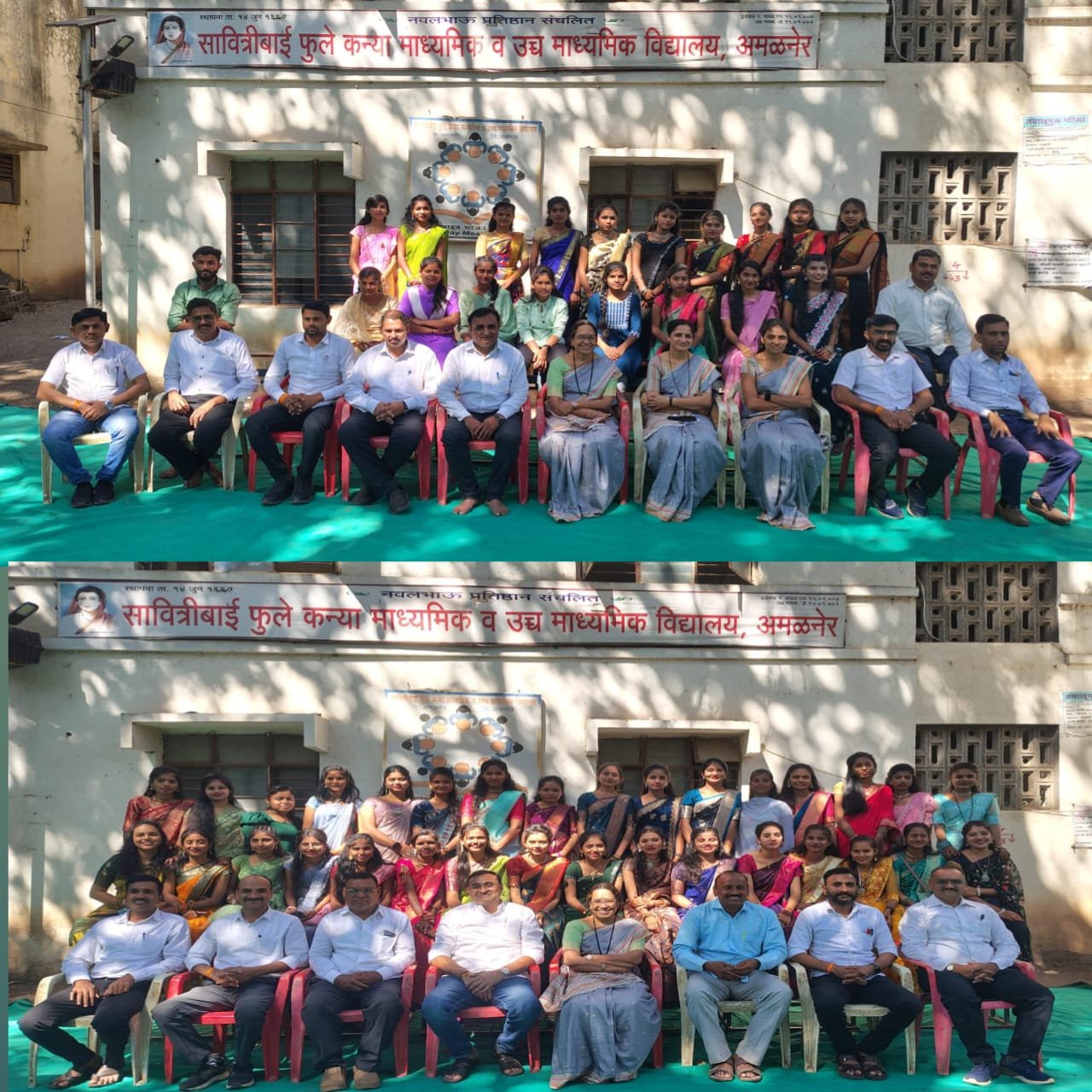 सावित्रीबाई फुले माध्यमिक व उच्च माध्यमिक विद्यालयात इ.10 वी व इ .12 वी चा निरोप समारंभ उत्साहात संपन्न..