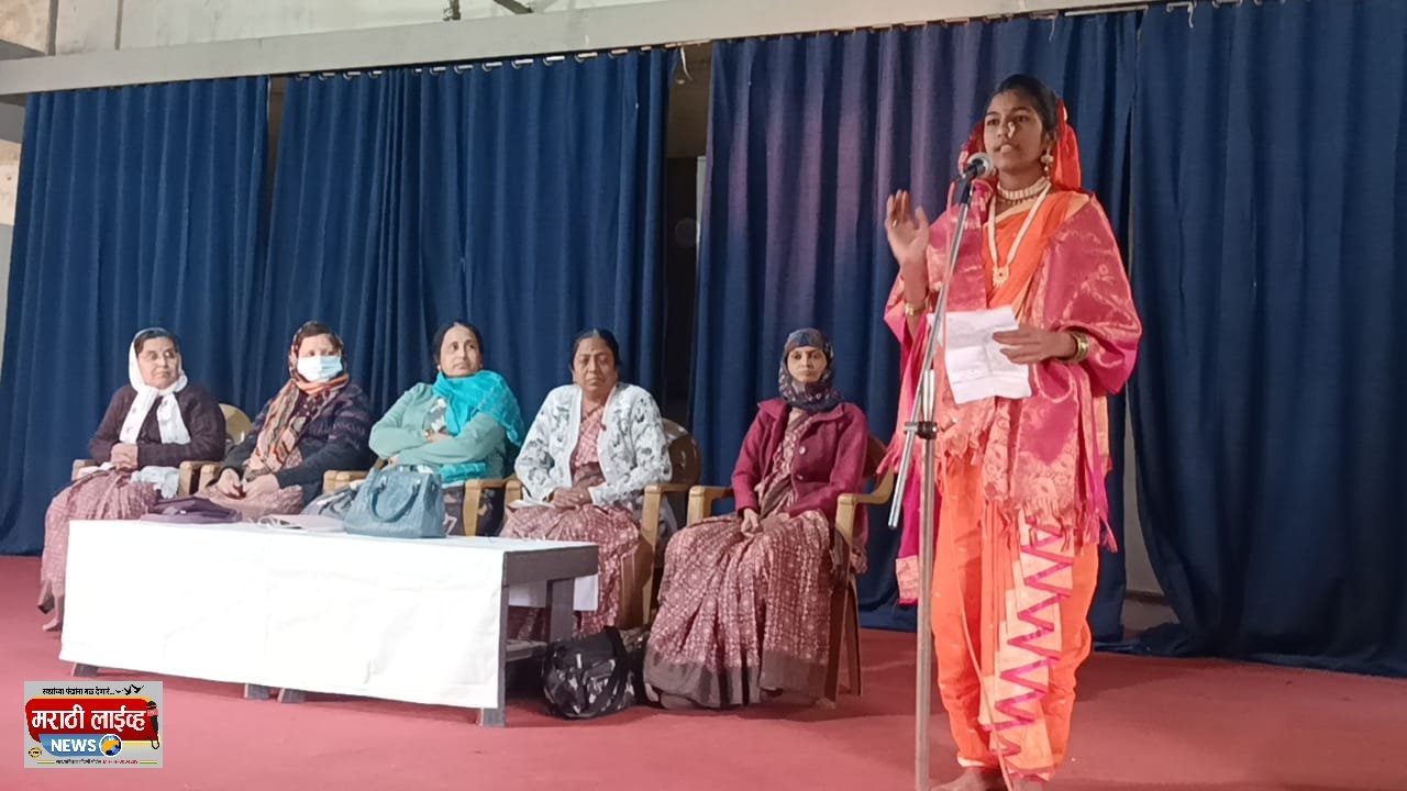 सौ.प.न.लुंकड कन्याशाळेत राजमाता जिजाऊ व स्वामी विवेकानंद जयंती साजरी*