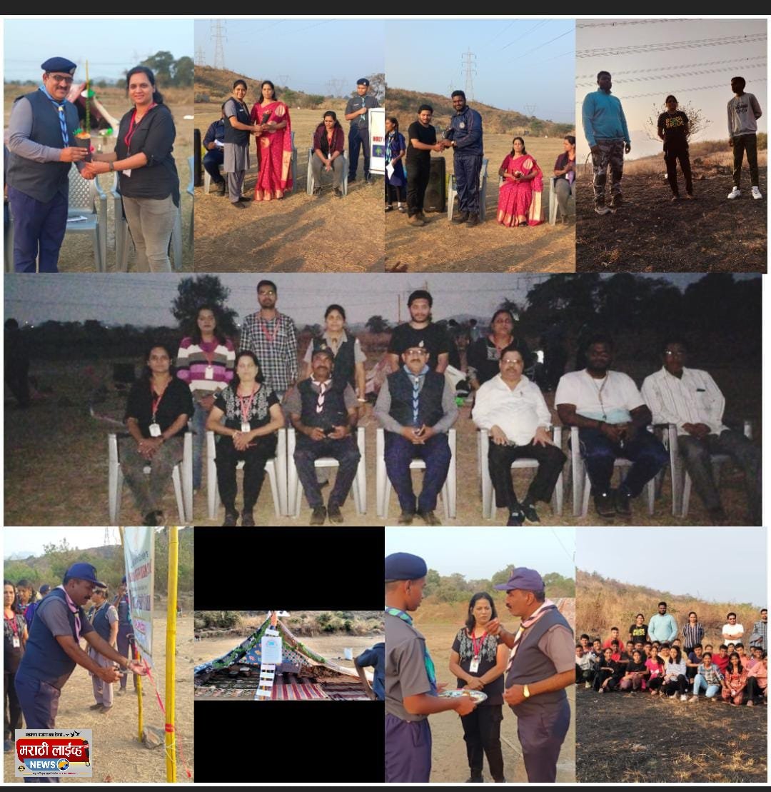 होलीक्रॉस इंग्लिश हायस्कूल स्काऊट गाईड विद्यार्थ्यांचा एक दिवसीय निवासी शिबीर संपन्न