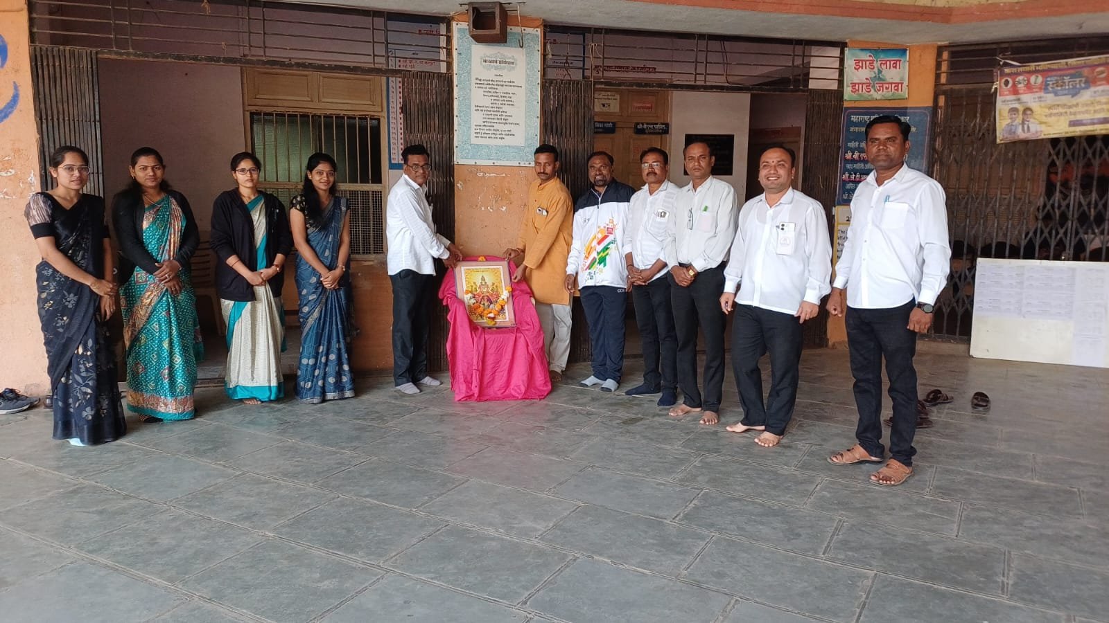 रथसप्तमी: जी एस हायस्कुलमध्ये सुर्याची आराधना