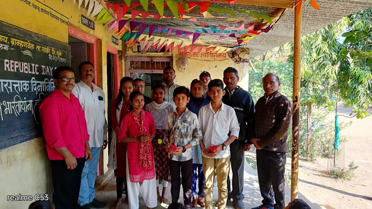 ब्राम्हणवेल माध्य शाळेचा एन एम एम एस शिष्यवृत्ती परीक्षेत सुयश “