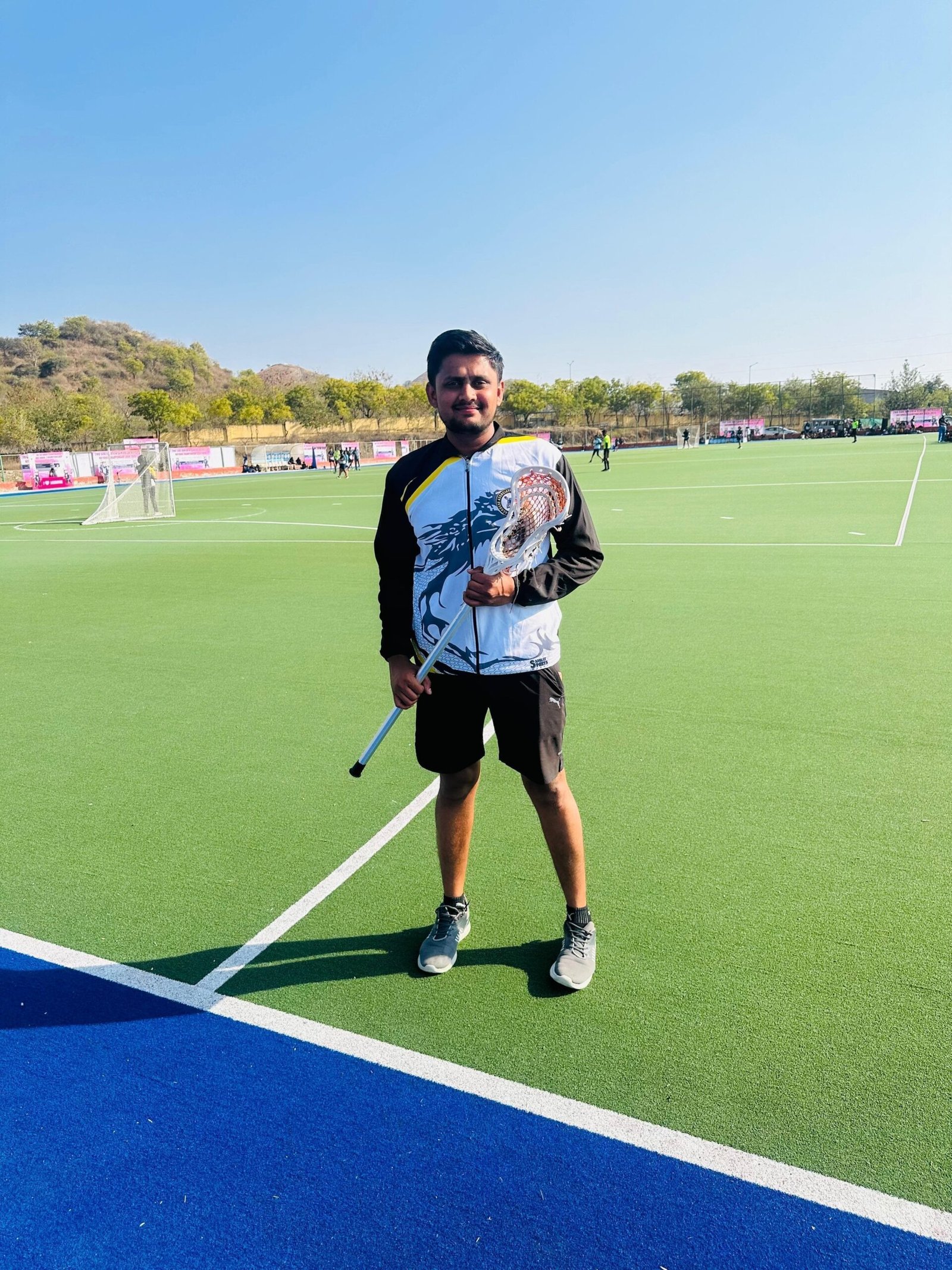 ब्राम्हणवेल येथील रुपेश महाजन यांचे लॅक्रोस नवीन क्रीडा क्षेत्रात सुयश.