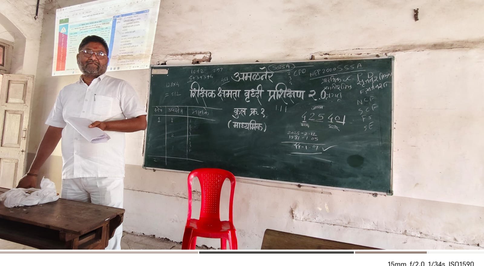 शिक्षक क्षमता वृद्धी प्रशिक्षणात शिक्षकाने अपडेट राहणे गरजेचे- गटशिक्षणाधिकारी रावसाहेब पाटील