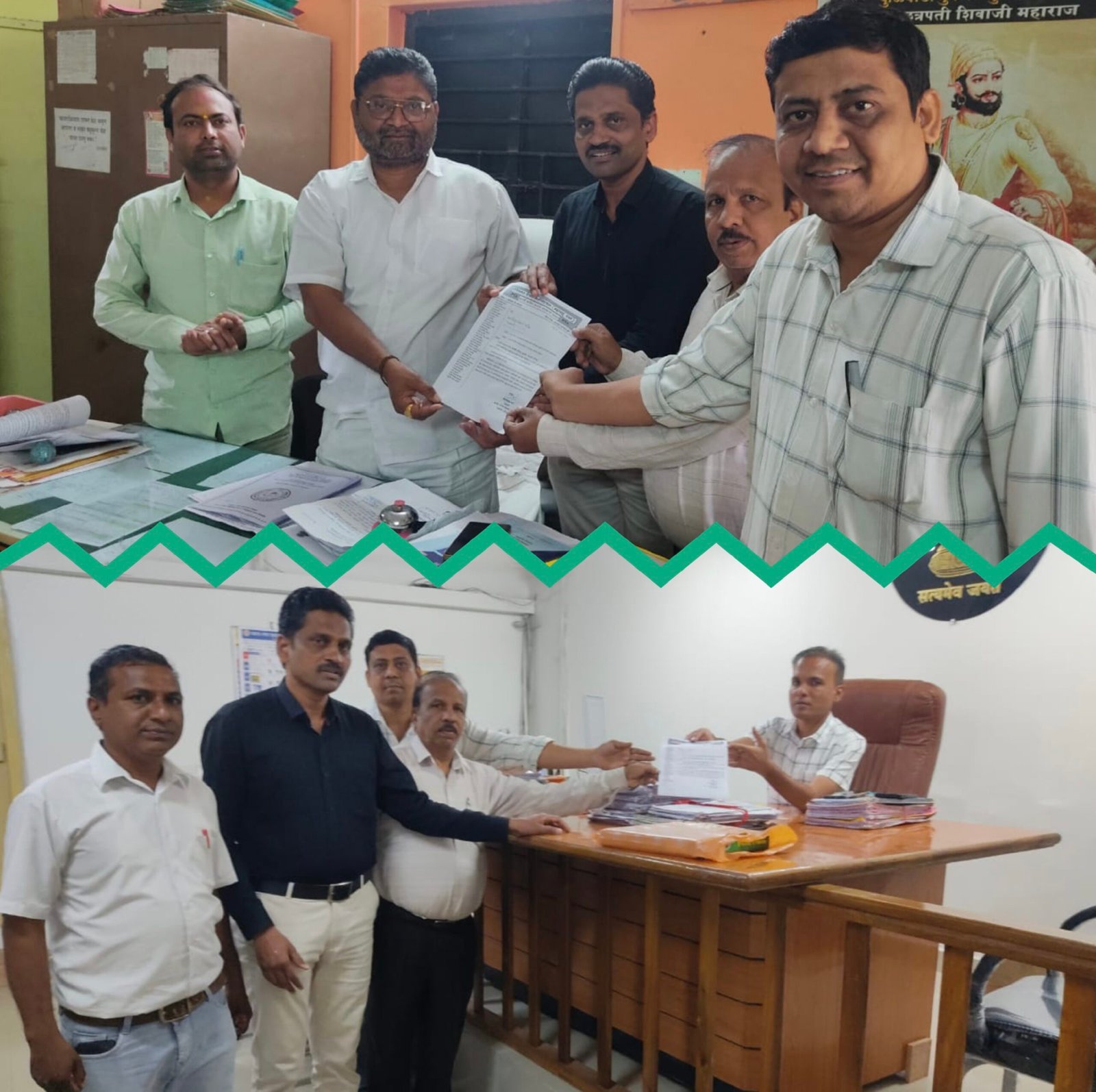 “कॉपीमुक्त परीक्षा: अमळनेरच्या PTA संघटनेची महत्त्वाकांक्षी मागणी!”  (PTA) संघटनेचे गटशिक्षणाधिकारी व तहसीलदारांना निवेदन