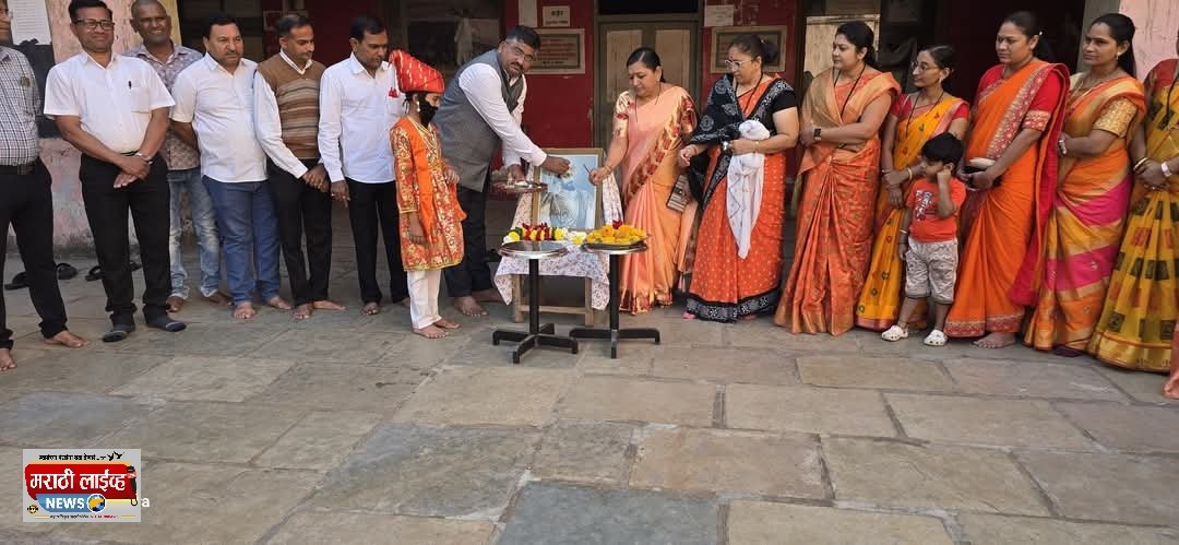 *”बापूराव ठाकरे सरांना छत्रपती शिवाजी महाराजांच्या जयंतीदिवशी प्रतिमा पूजनाचा मान”**