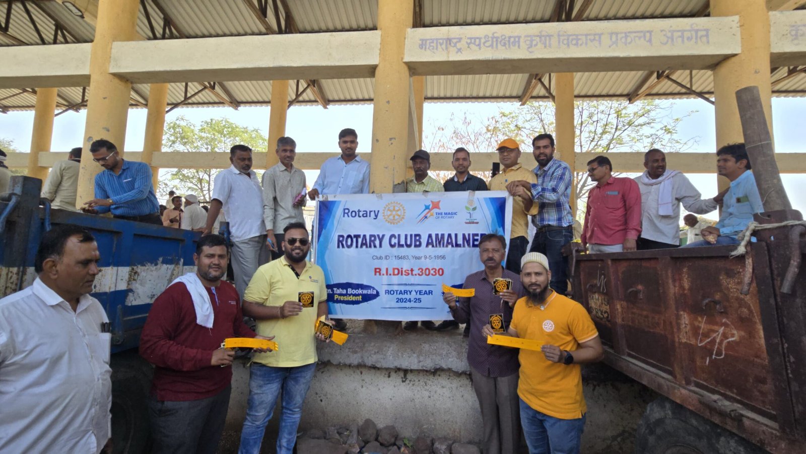 “रोटरी क्लब अमळनेरने रस्ते सुरक्षेसाठी घेतला महत्त्वाचा उपक्रम!”