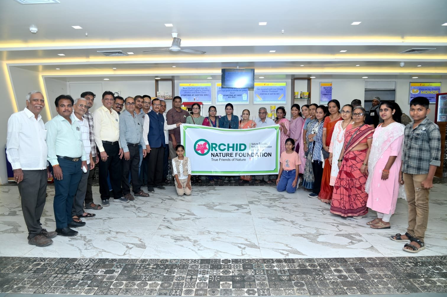 ऑर्किड नेचर फाउंडेशन जळगाव तर्फे निसर्गसंवर्धन*