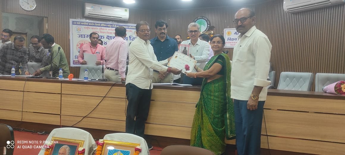 आमोदे गावाला जागतिक टी.बी. मुक्तीचा मान, गुणगौरवाचा समारंभ