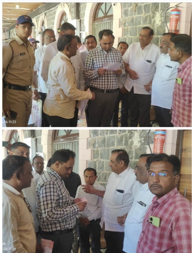 *महाराष्ट्र माध्यमिक शिक्षक संघ फेडरेशनच्या वतीने जळगावमध्ये प्रलंबित मागण्यांचे निवेदन!**