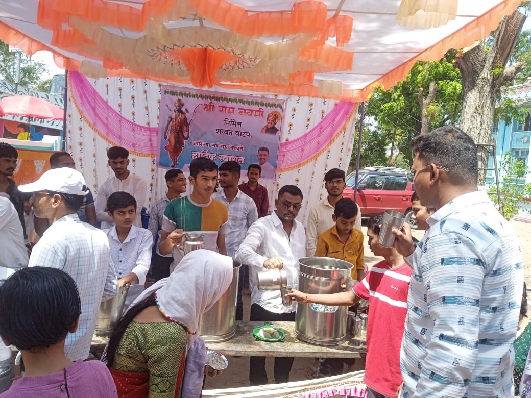 अमळनेर: श्रीराम जन्मोत्सव जल्लोषात साजरा; हजारो भक्तांनी घेतले दर्शन