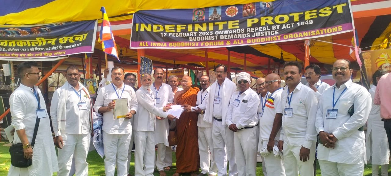 महाबोधी महाविहार मुक्ती आंदोलनात जळगावकर सर्व ताकतीने उतरणार : जयसिंग वाघ