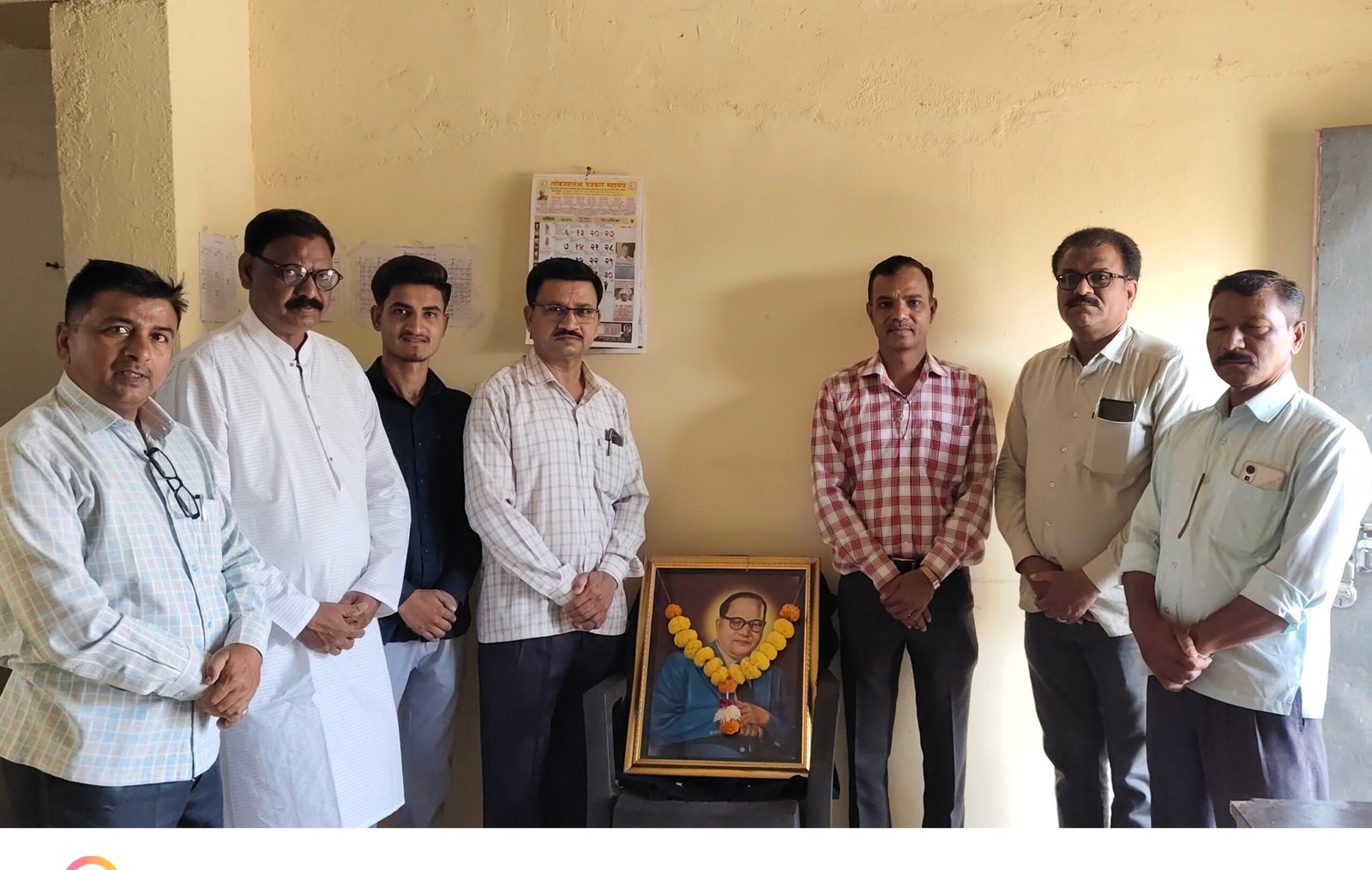 देवगांव देवळी हायस्कूलमध्ये डॉ. बाबासाहेब आंबेडकर यांच्या जयंतीस अभिवादन