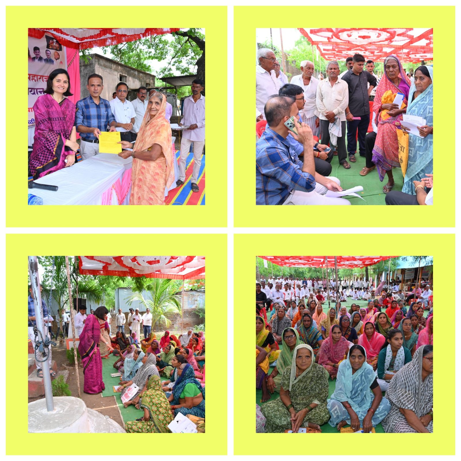 छत्रपती शिवाजी महाराज महाराजस्व समाधान शिबीर अभियान: टाकरखेडा तालुक्यात शेकडो नागरिकांना शासन सेवा प्रत्यक्ष उपलब्ध”