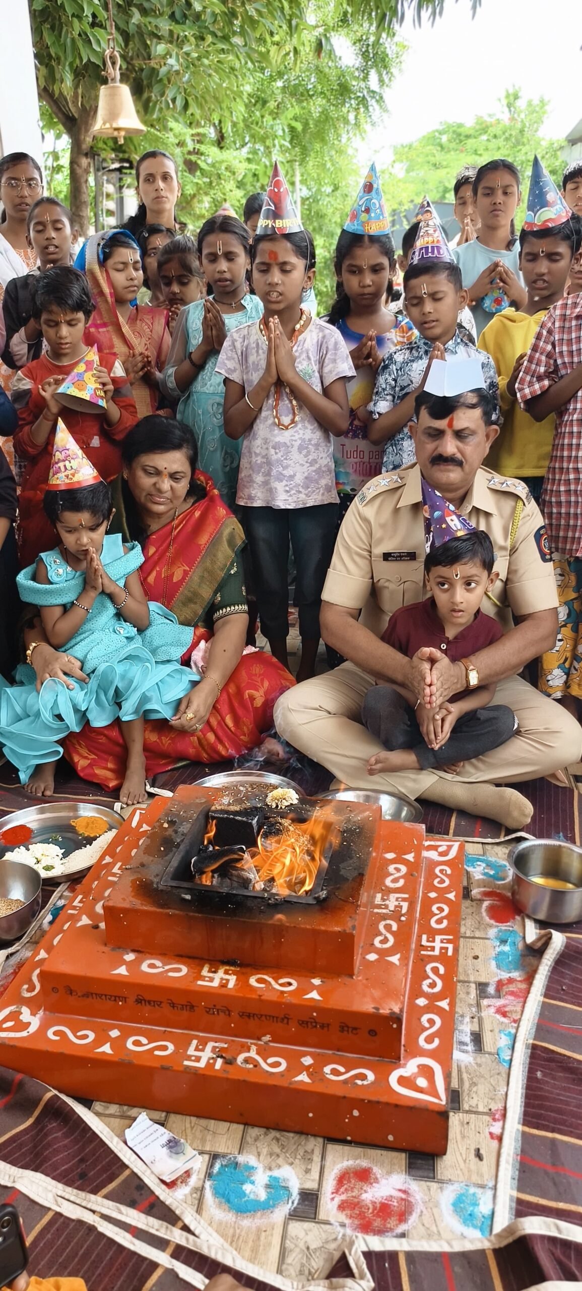 डीवायएसपी वासुदेव देसले यांचा वाढदिवस अनाथ मुलांसाठी आशेचा दिवा बनला