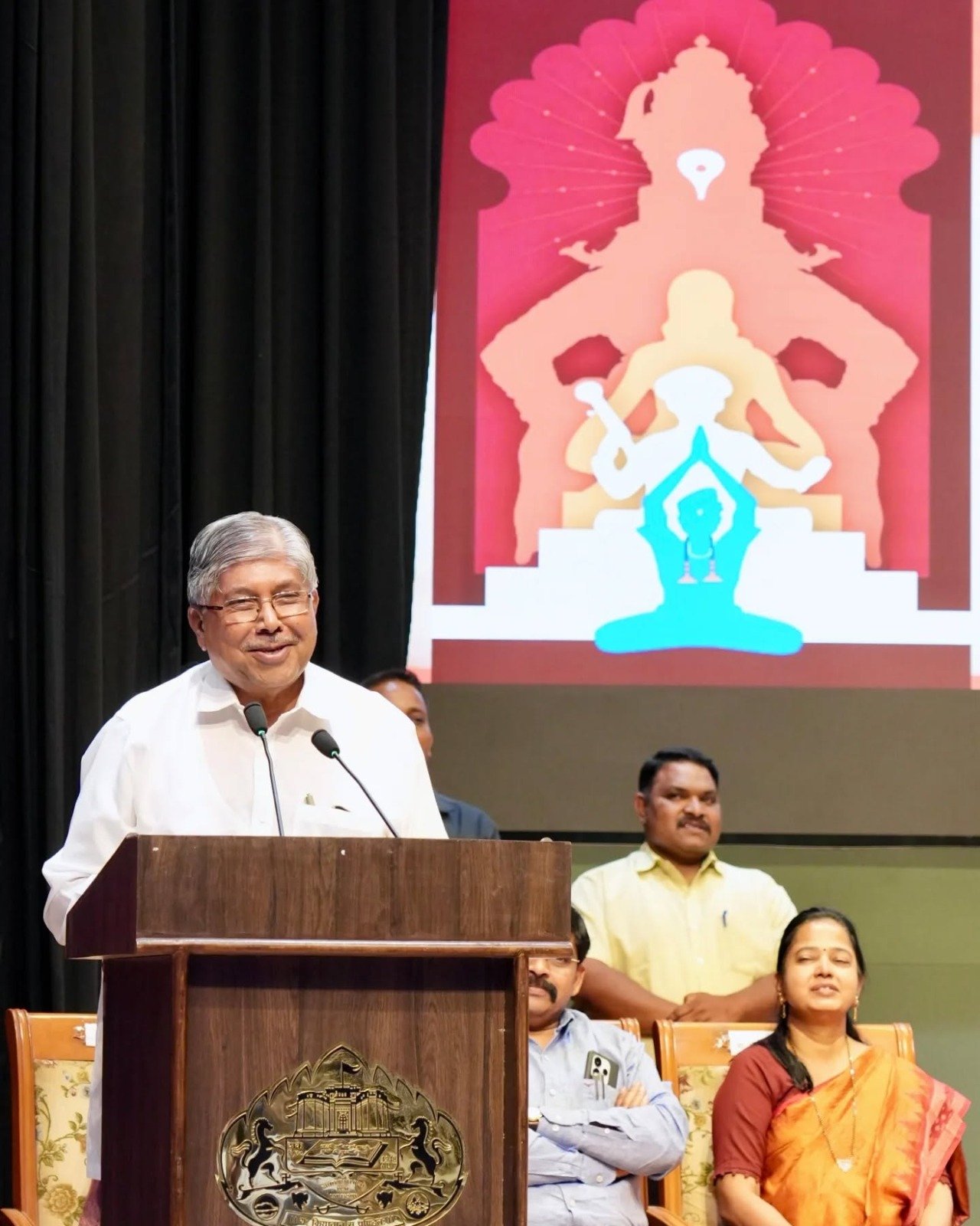 वारकरी भक्ती आणि योग यांचा संगम असलेला हा उपक्रम पुणे शहराच्या इतिहासात एक आगळावेगळा उपक्रम ठरेल, असा विश्वास – उच्च व तंत्र शिक्षण मंत्री चंद्रकांत पाटील*