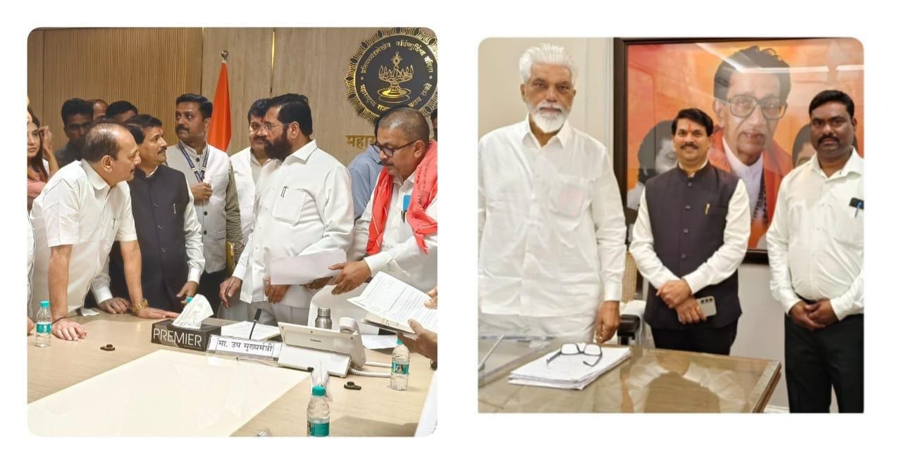 राज्यातील सर्व शाळांना टप्पा अनुदान त्वरित यासाठी आ.ज्ञानेश्वर म्हात्रे यांच्याकडून उपमुख्यमंत्री एकनाथ शिंदे व शिक्षण मंत्री दादाजी भुसे यांना साकडे. *