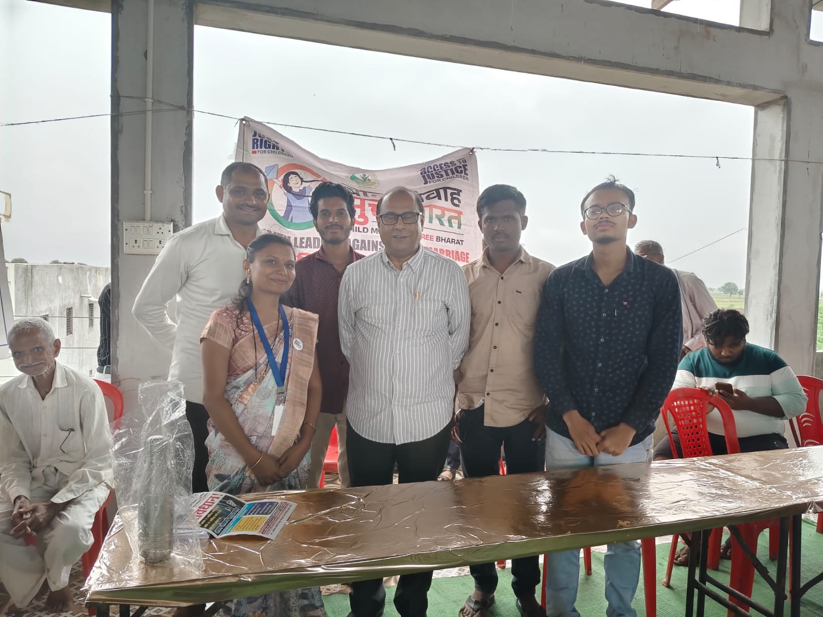 अमळगाव येथील समाधान शिबिरात बालविवाह मुक्त भारत अभियान